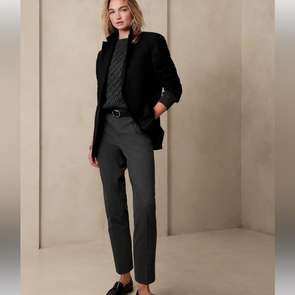HAYDEN TAPER PANT BRF Dark Charcoal Heather NEW